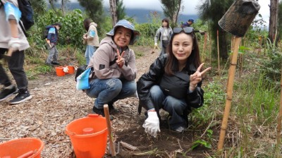 七星潭啟動臨海植群「宮脇法」復育，　營造親人的森林生態。
